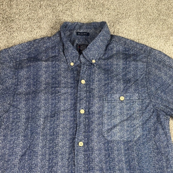 Black Jack Other - Men's Casual Button Down Shirt size medium slimfit 100% cotton